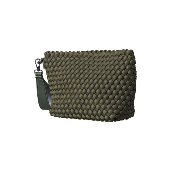 Woven Clutch, army, Ilse Jacobsen Hornb&aelig;k
