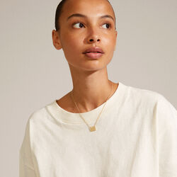 PULSE återvunnet halsband guldpläterat, Pilgrim