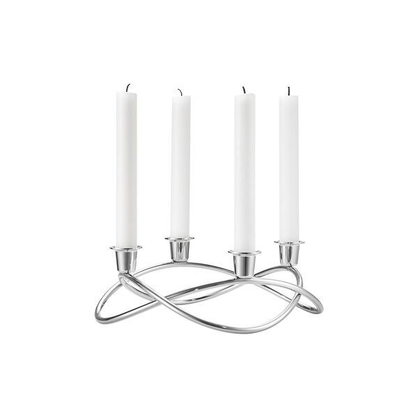 Season ljusstake blank stål, Georg Jensen