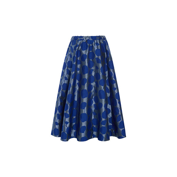 Flowerbomb kjol, fresh blue flowerbomb, BITTE KAI RAND