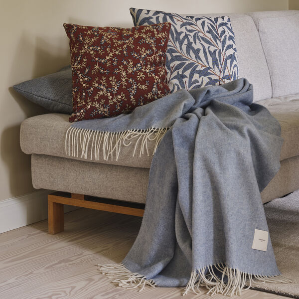 Waves pl&auml;d, mineral blue, Compliments