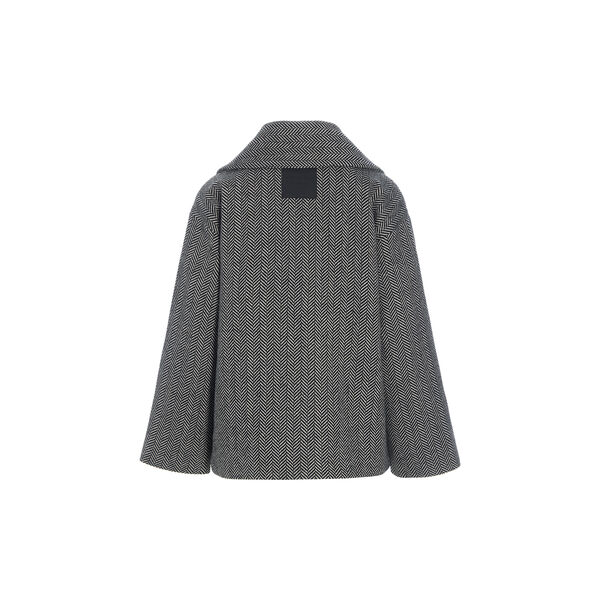 Nishin dubbelkn&auml;ppt jacka, herringbone, BITTE KAI RAND