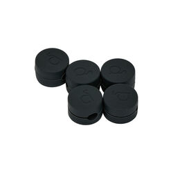 Cable Clips, charcoal, Pedestal