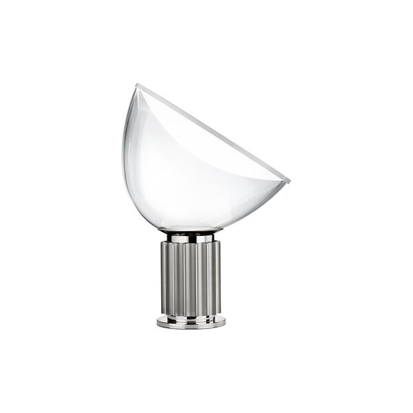 Taccia bordslampa, anodiserat silver Taccia bordslampa, anodiserat silver, Flos