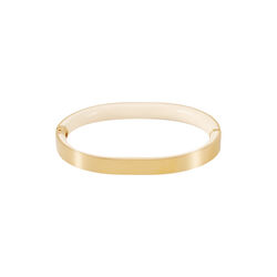 SATURNE claps Armband, gold/enamel, bangle up