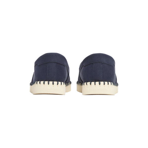 Tulip Espadrille, dark indigo pearled ivory, Ilse Jacobsen Hornb&aelig;k