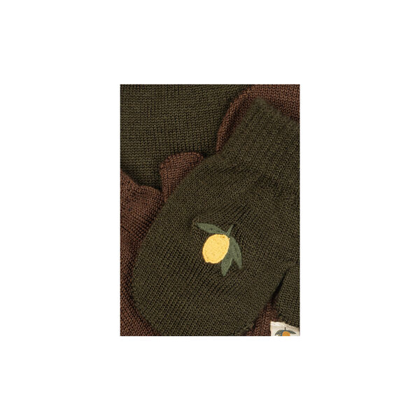 2 Pack Filla Mittens, kombu green, Konges Sl&oslash;jd