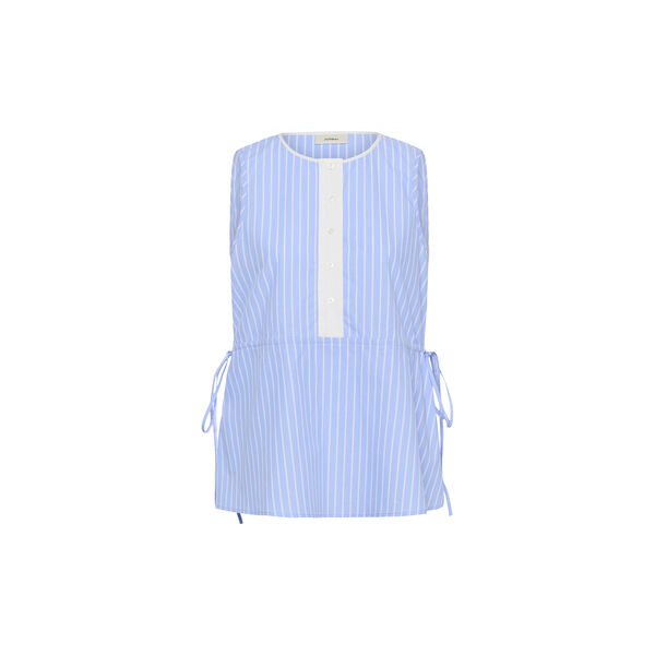RaelynnIW Top, blue yd summer stripe, InWear