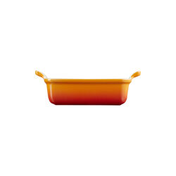 Heritage rektangulärt fat 19 cm, volcanic, Le Creuset