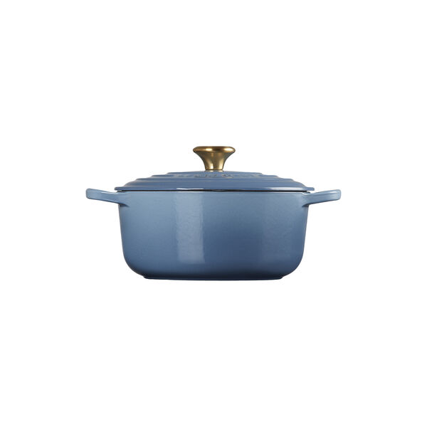 Signature gjutj&auml;rn rund gryta &Oslash; 20 cm, chambray, Le Creuset