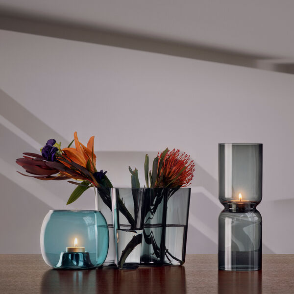 Alvar Aalto vas, gr&aring;, Iittala