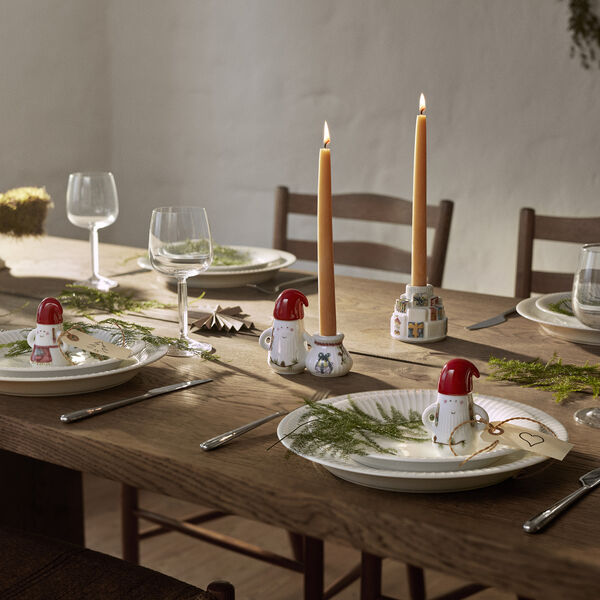 Hammershøi Christmas ljusstake Nissefar, Kähler