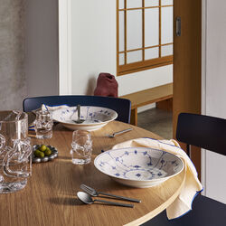 Blue Fluted Plain djup tallrik Ø 27 cm, Royal Copenhagen