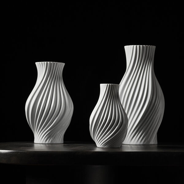 Twist Vas 18 cm, Lyngby Porcelæn
