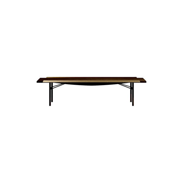 FJ5517 The Table Bench, wenge/brass, House of Finn Juhl&trade; 