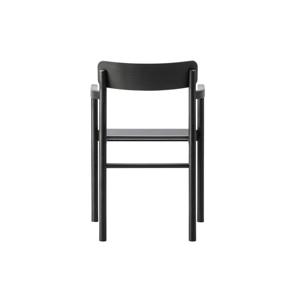 Post Chair, svart lackerad ek, Fredericia Furniture