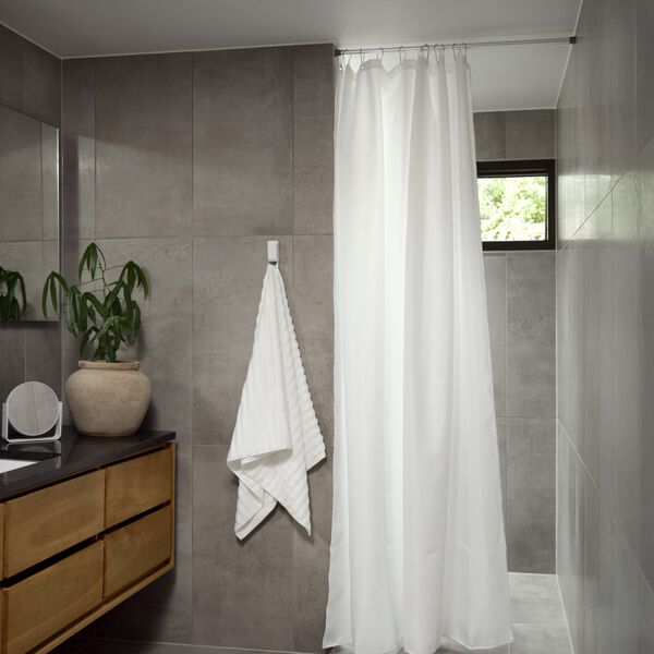 Lux duschdraperi, white, Zone Denmark