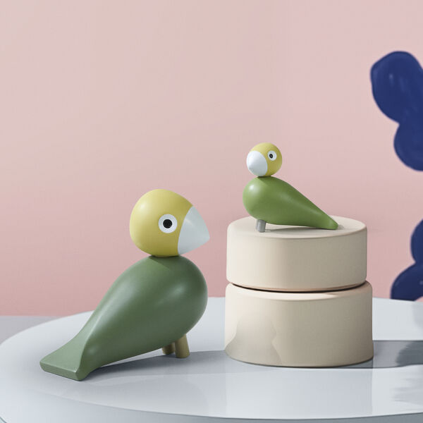 S&aring;ngf&aring;gel Liv & Lykke, gr&ouml;n, Kay Bojesen Denmark