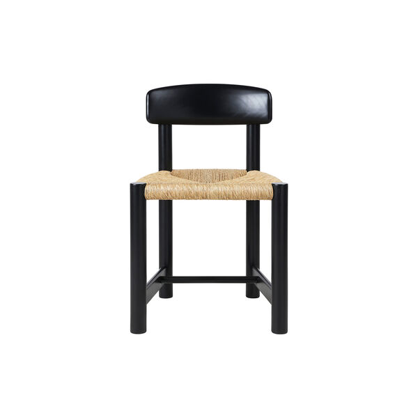 Daumiller Side Chair, brown/black pine, GUBI