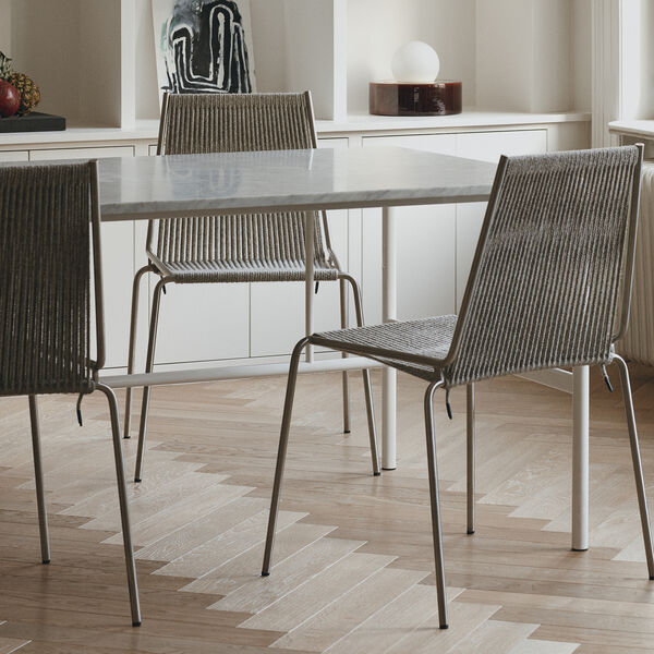 Noel Chair, steel/fair grey, Thorup Copenhagen