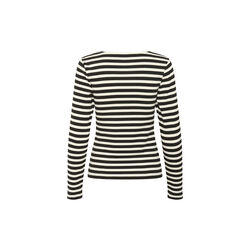 SassiaPW T-shirt s/s, black stripe, Part Two