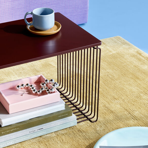 Panton Wire Extended Toppanel, 07 black red, Montana Furniture