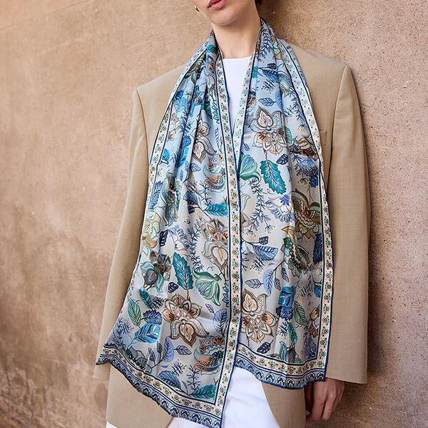 PAISLEY&nbsp;LOVE&nbsp;Scarf, blue, Bella Ballou