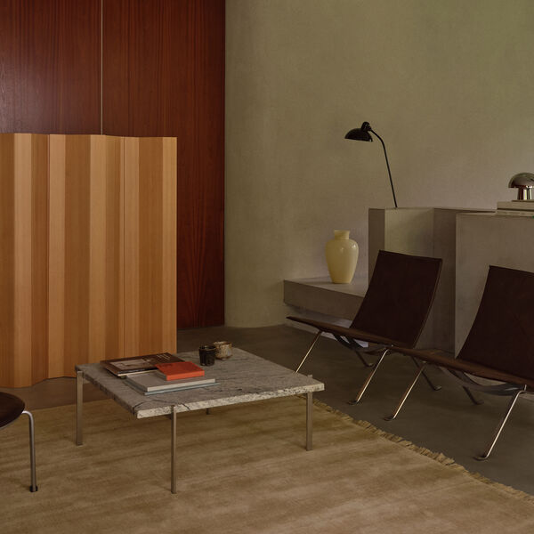 PK61&trade; Coffee Table, grey-white, Fritz Hansen
