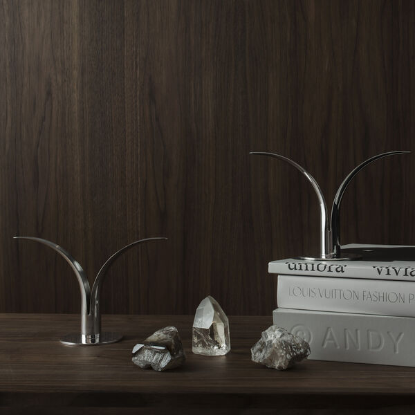 The Lily ljusstake, silver The Lily ljusstake, silver, Skultuna