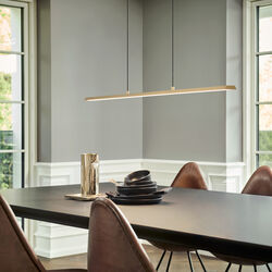 SLIM S1800 Pendant, brass, LIGHT-POINT