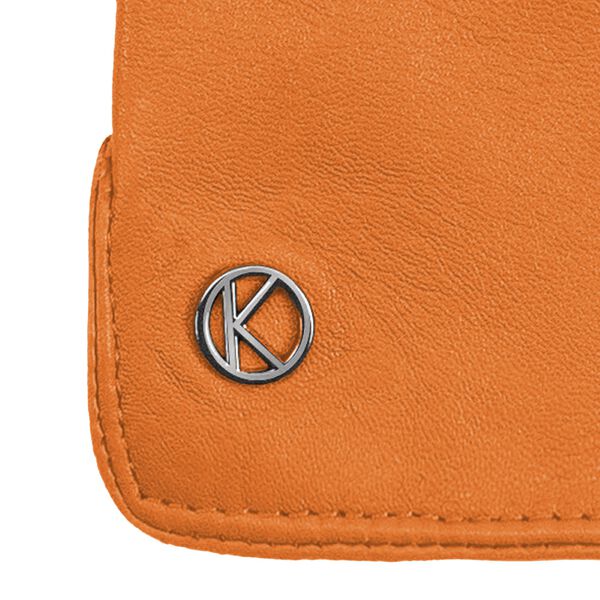 Carla läderhandske, apricot, Kessler