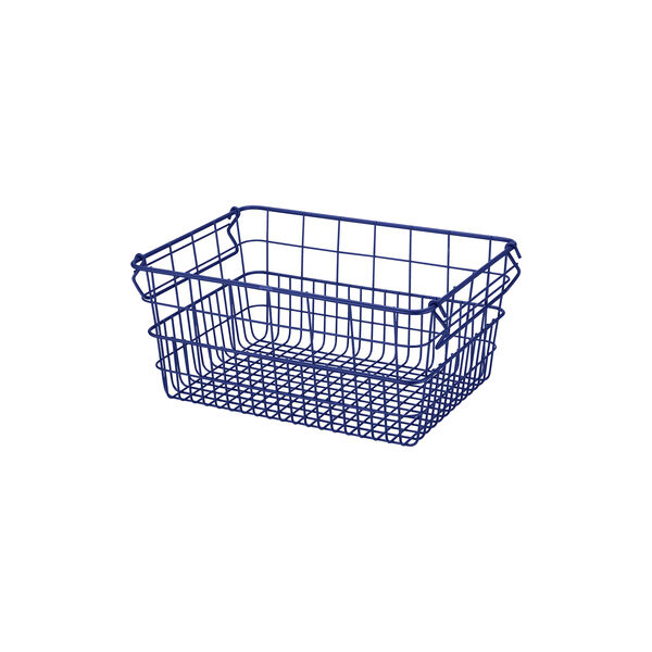 KAGO Storage basket Square M, mazarine blue, Blomus