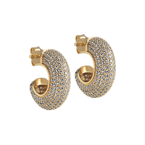 Sparkling&nbsp;Luna hoops, ENAMEL Copenhagen