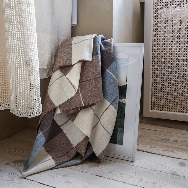 Scotch pläd, blue, ELVANG