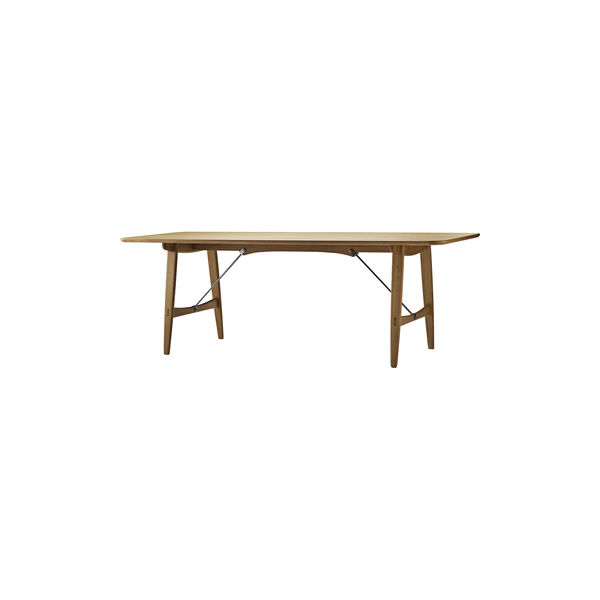 BM1160 Hunting table matbord, oljad ek/m&auml;ssing, Carl Hansen & S&oslash;n