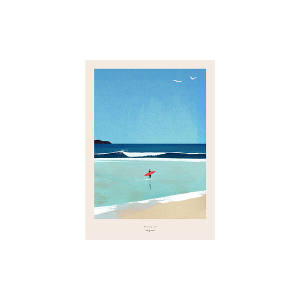 Morning Surf, Poster & Frame