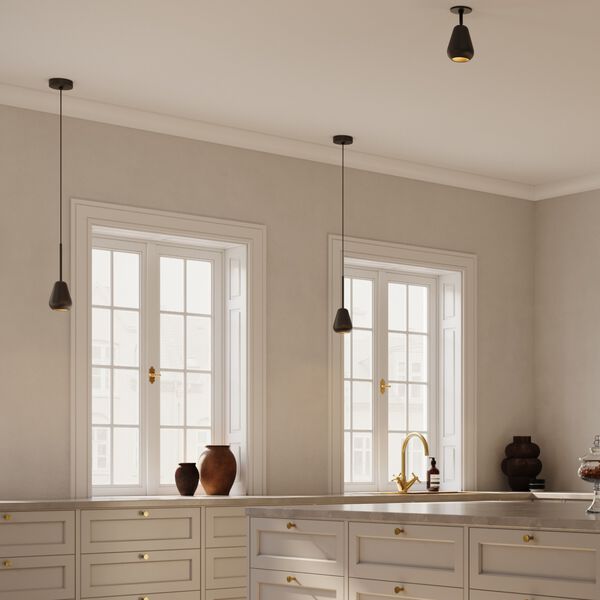 Anoli Spot Pendant, black/black, Nuura