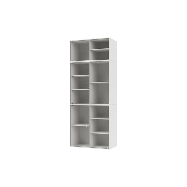 RIPPLE IV Vitrine Cabinet, 01 white, Montana Furniture