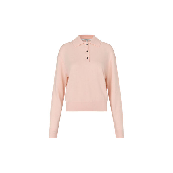 Longo Knit LS Collar, pale dogwood, Second Female