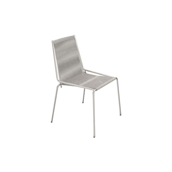 Noel Chair, steel/fair grey wool, Thorup Copenhagen