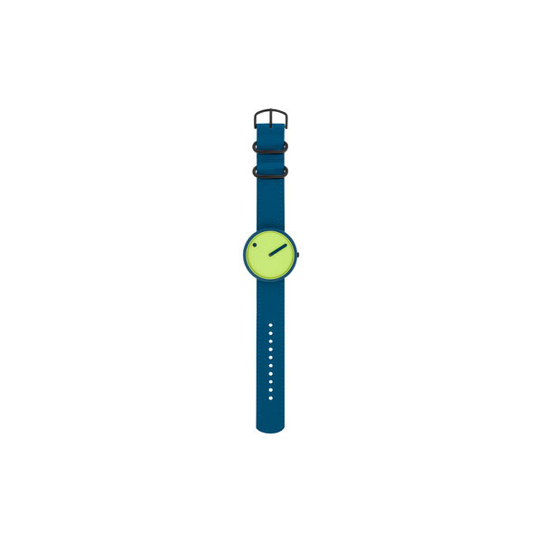 PICTO armbandsur, paradise green/matt deep blue/deep blue, PICTO