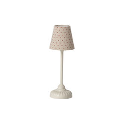 Vintage golvlampa till mus, sand, Maileg