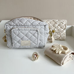 Quiltad sk&ouml;tb&auml;dd, lierre/almond, Cam Cam Copenhagen