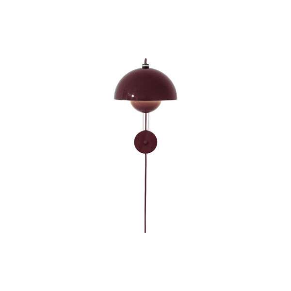 Flowerpot VP8 | Dark Plum | V&auml;gglampa, &Tradition