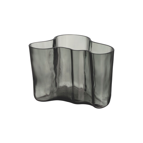 Alvar Aalto vas 14 cm, dark grey, Iittala