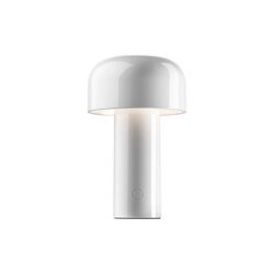 Bellhop bordslampa, vit, Flos