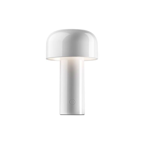 Bellhop bordslampa, vit, Flos