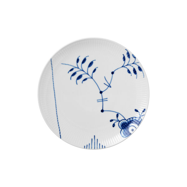 Blue Fluted Mega Coupe tallrik, 23 cm, Royal Copenhagen