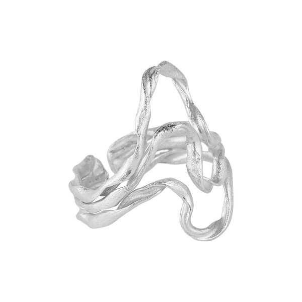 Willow ring, silverpläterad Willow ring, silverpläterad, Pure by Nat