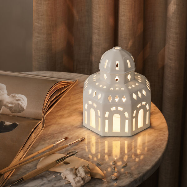 Urbania ljushus Glassalen, vit, K&auml;hler